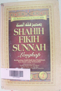 Image of Shahih fikih sunnah lengkap Jilid 2 ; berdasarkan dalil-dalil dan penjelasan para Imam yang termasyhur