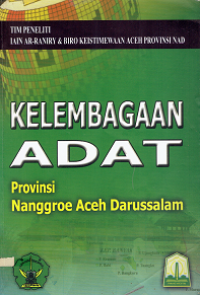Image of Kelembagaan adat Provinsi Nanggroe Aceh Darussalam
