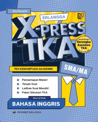 Image of Erlangga X-PRESS TKA SMA/MA Bahasa Inggris