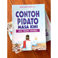 Image of contoh pidato masa kini : Arab- Ingrris - Indonesia
